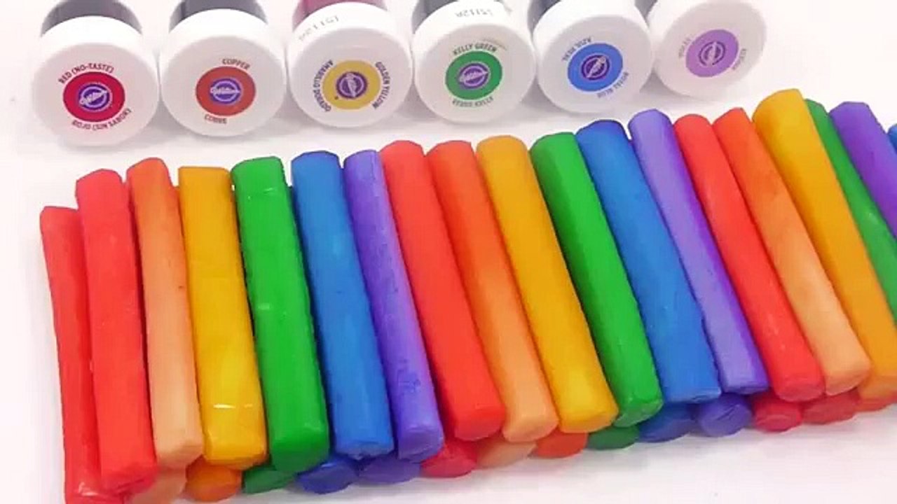 How to Make Rainbow Color Rice Cake Learn the Recipe DIY 무지개 칼라 떡볶이 만들기 떡 염색