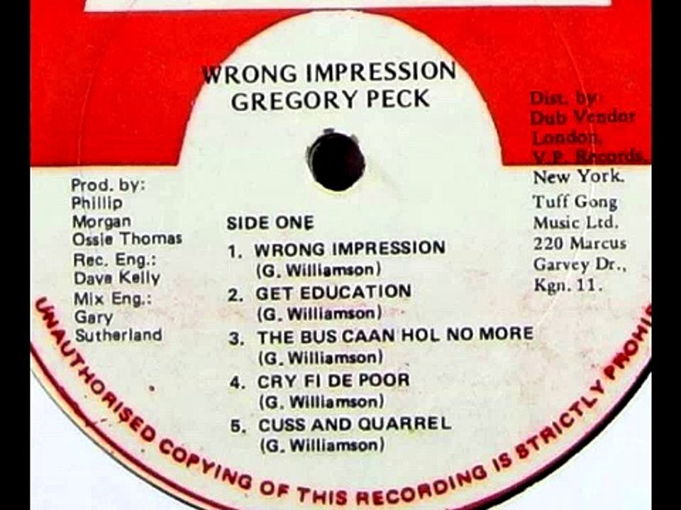 Gregory Peck - Wrong Impression