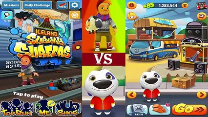 Subway Surfers ICELAND VS HANK Gold Run! HD