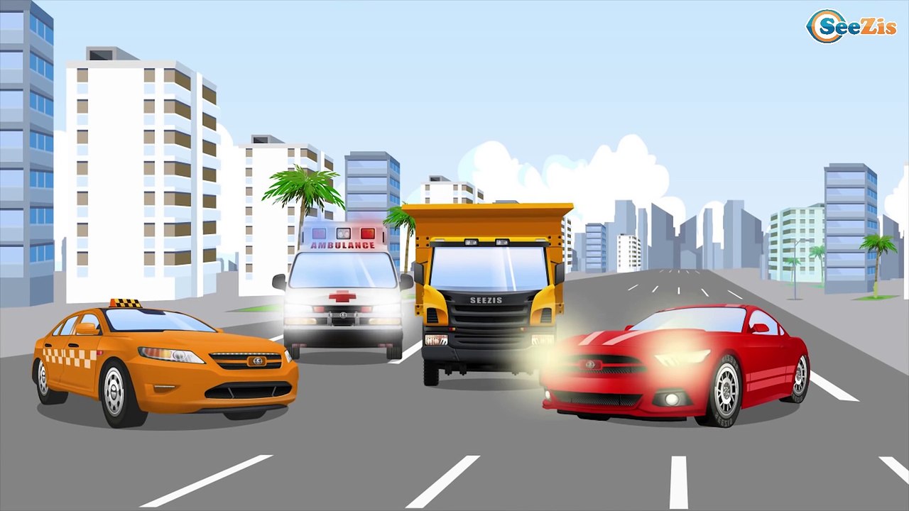 La Voiture de police Bleu et ses amis pour bébés - Dessin animé français | Voitures Pour Enfants