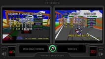 Virtua Racing (Sega Genesis/ Mega Drive vs 32x) Side by Side Comparison