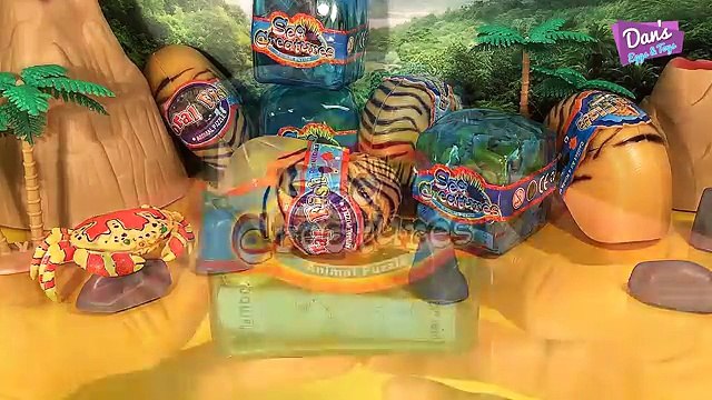 8 AMAZING SEA CREATURES ANIMAL 3D Puzzle SURPRISE Toys - Clown Crab Octopus Chambered Nautilus