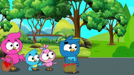 Birds Family A Lot of Children Full Episodes Cartoon Animation Nursery Rhymes