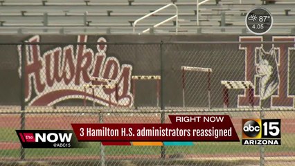 Hamilton High top employees being reassigned within district