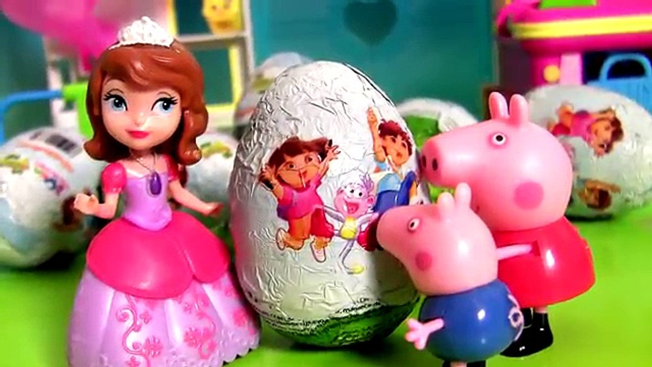 OVOS SURPRESA BR Nickelodeon Dora A Exploradora Aventureira - Huevos Sorpresa em Portugues BR