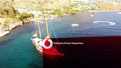 Vodafone Pass ile tutkularımı #SınırsızYaşarım diyenler, Bodrumda rüya gibi bir gecede buluştu.