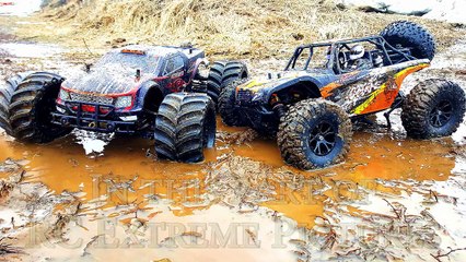 Download Video: RC Mud Trucks Racing, Jumping 4x4 — JLB Racing CHEETAH and VRX Racing RH1045 — RC Extreme Pictures