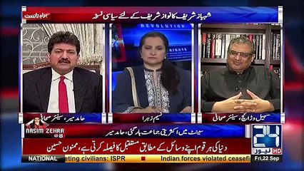 Hamid Mir Telling The Lies of PMLN's Leadership