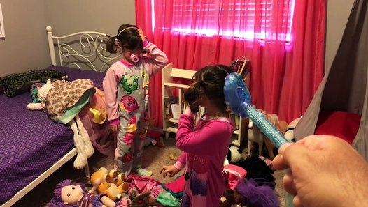 Bad Baby Bloopers - Kate & Lilly in Real Life, Dance Party, Laser