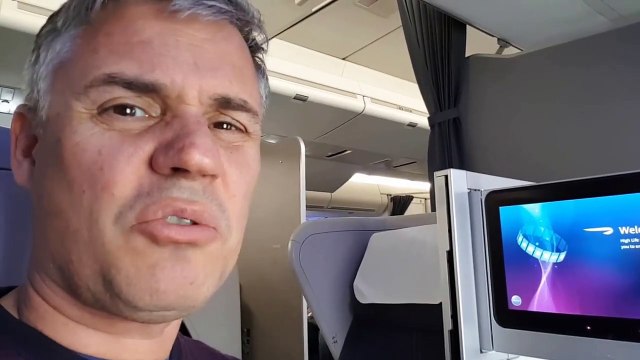 British Airways 747 Business Class. Who designed this seat??