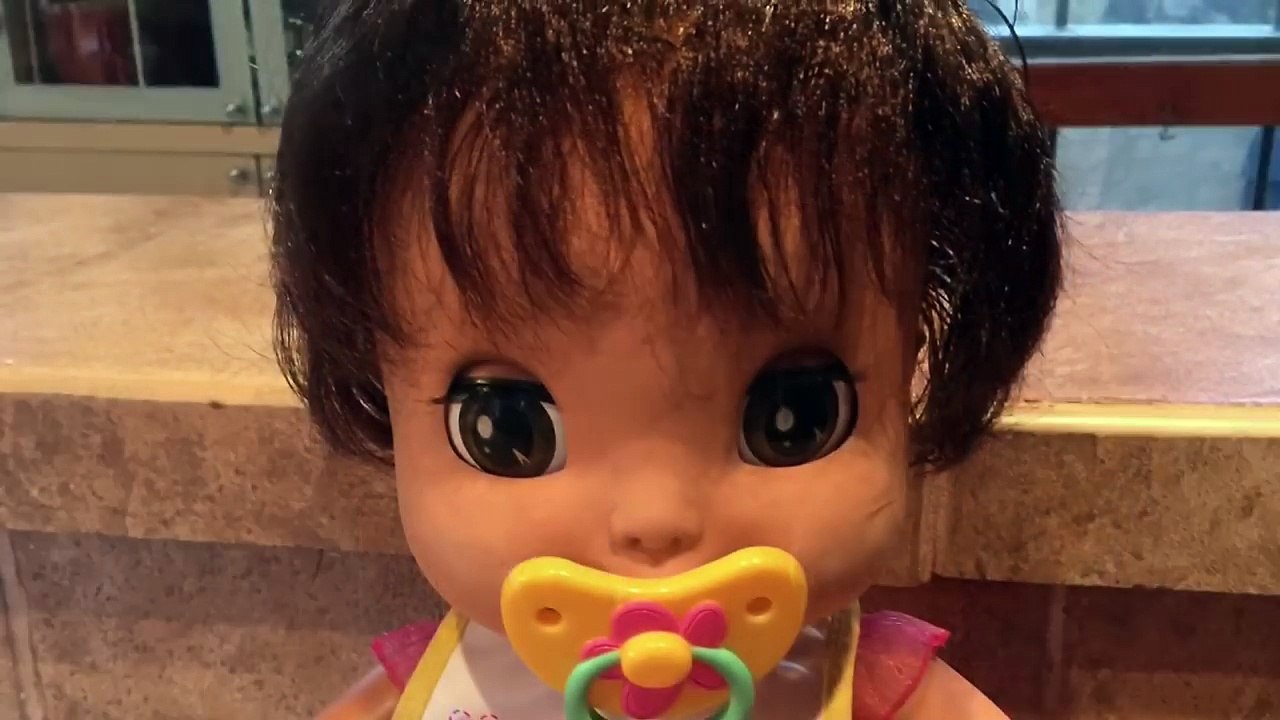 How to clean BABY ALIVE 2006 or 2007 doll hair and restore it to like