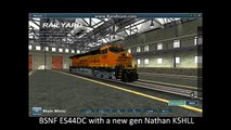 Some Locomotives and Horns in my Trainz 09 Collection (HD720)