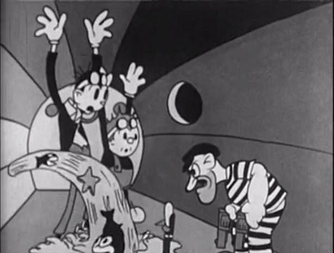 Van Beuren's Tom and Jerry-The Phantom Rocket (1933)