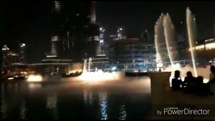 dubai fountain MUSIC FOUNTAIN