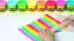 Play Doh Cake and Ice Cream Confections Rainbow Roll Learning Diy Plastilina y Juguetes Castle Toys