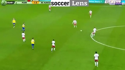 Sochaux 1-6 AC Ajaccio but Yoane Wissa 22-09-2017  HD