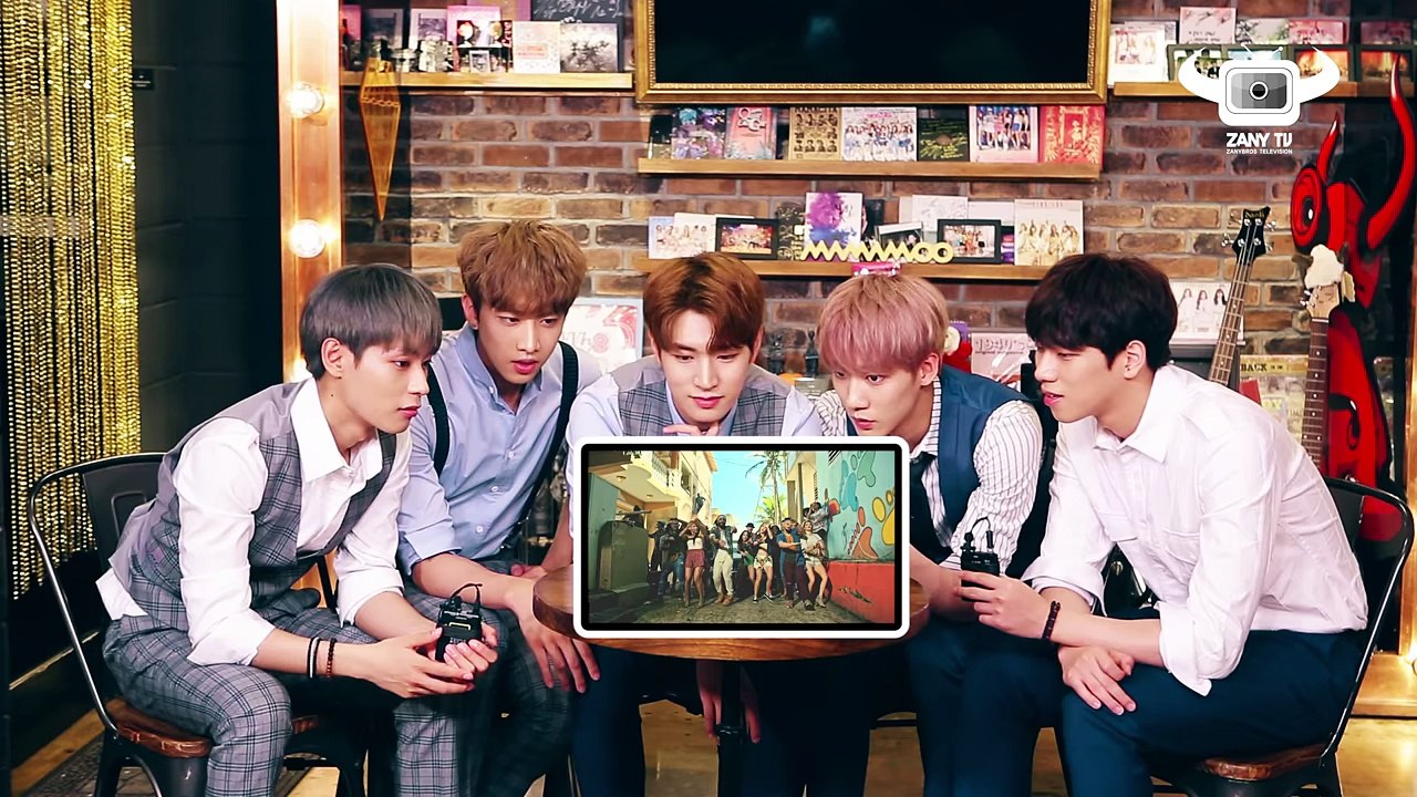 KPOP IDOLS KNK REACT TO DESPACITO MV - DM