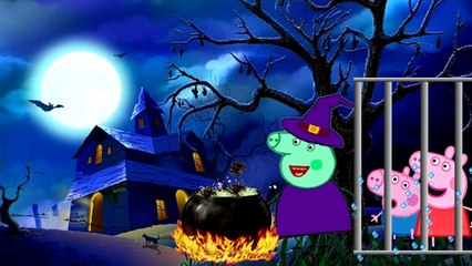 ❤ PEPPA PIG ❤ George Crying kidneping Witch vs Dinosaur new Parody Finger Family Rhymes and More