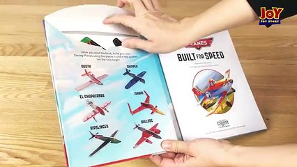 HOW TO BUILD DISNEY PLANES DUSTY CROPHOPPER that really fly - JoyToyStory Toy Review
