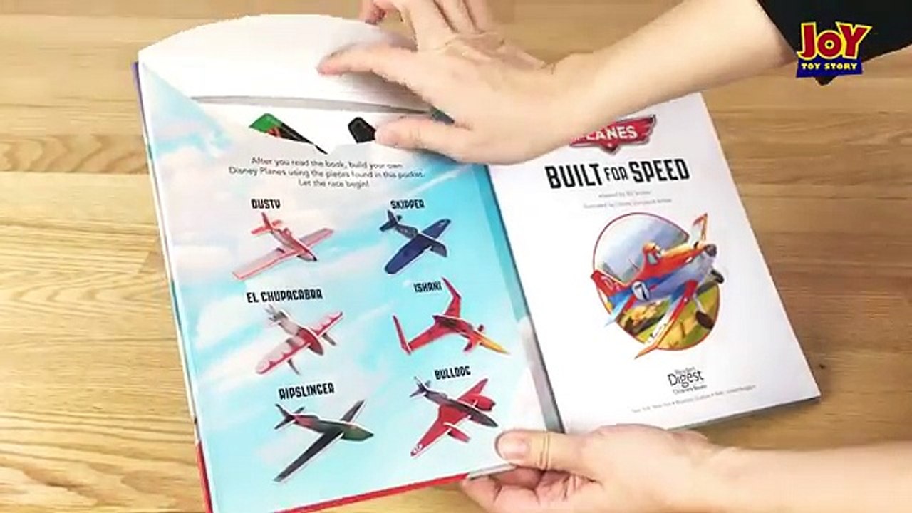 HOW TO BUILD DISNEY PLANES DUSTY CROPHOPPER that really fly - JoyToyStory Toy Review