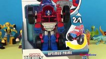 Optimus Prime - Transformers Rescue Bots - a 2 in 1 toy that transforms toys review