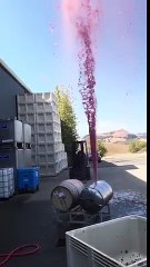 Exploding barrel!