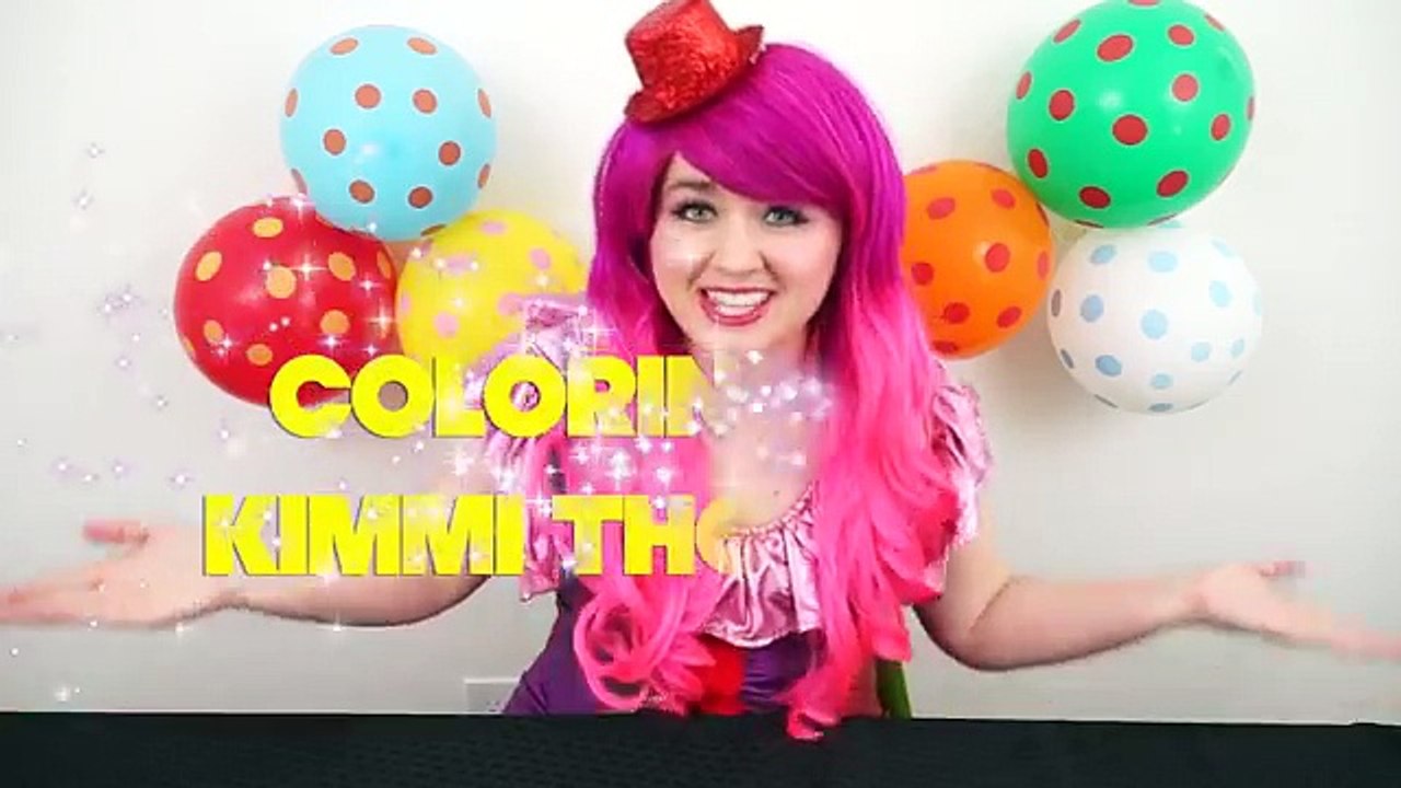 Coloring Hello Kitty GIANT Coloring Book Page Crayola Crayons | COLORING WITH KiMMi THE CLOWN
