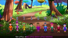 Ten Little Indians Nursery Rhyme Popular Number Nursery Rhymes For Children by ChuChu TV