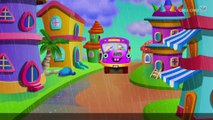 Wheels on the Bus Go Round and Round Rhyme Popular Nursery Rhymes and Songs for Children