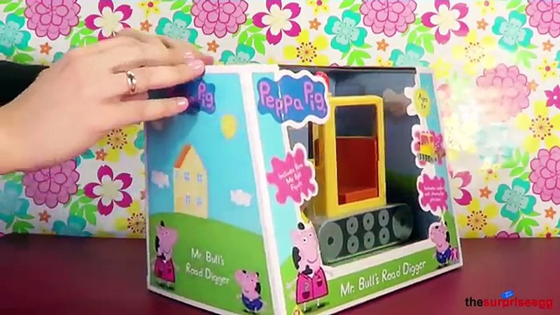 mr bull peppa pig toy