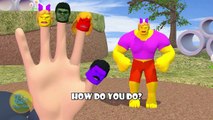 Colors Hulk Finger Family | Nursery Rhymes | 3D Animation In HD From Binggo Channel