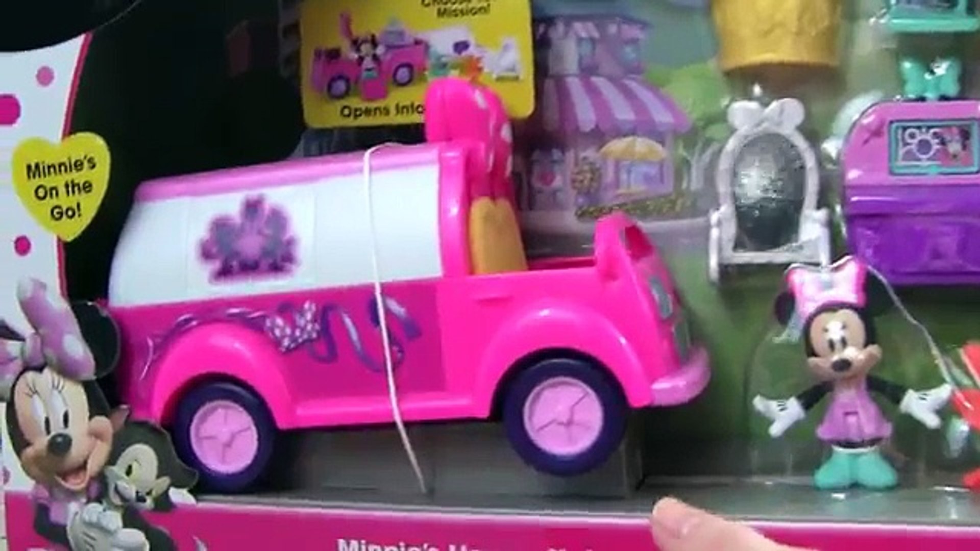 minnie mouse happy helpers van
