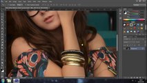 Create Easy Retouch Smudge Painting Photoshop Tutorial