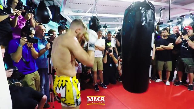 Conor McGregor Workout Highlights From Photographer Esther Lins Point of View - MMA Fighting