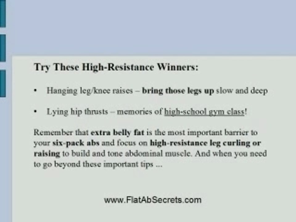 Ab Exercises You MUST Try For A Flatter