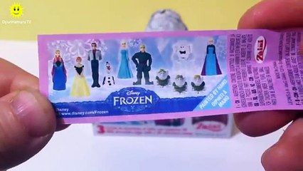 Frozen Karlar Ülkesi Sürpriz Yumurtalar ★ Elsa Anna Oyuncak Bebekler