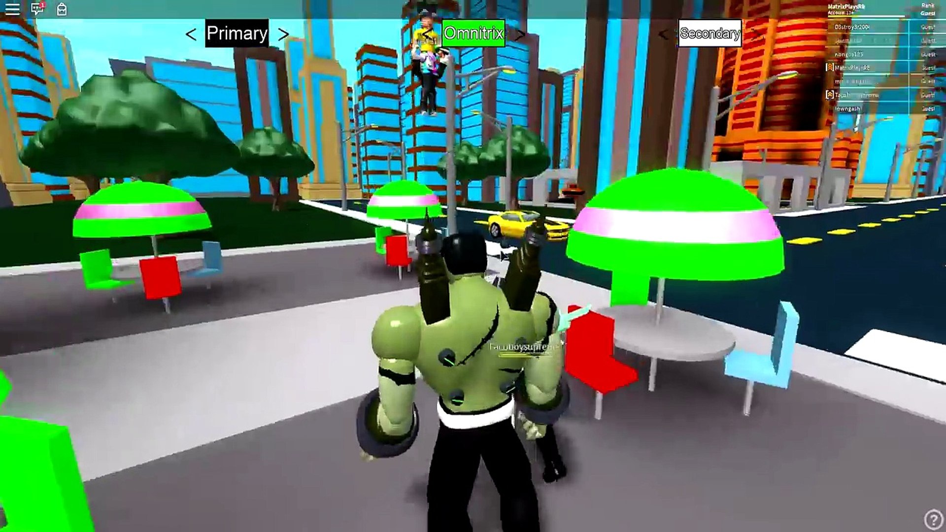 Ben 10 Becoming Pennywise It Clown In Roblox Ben 10 Arrival Of