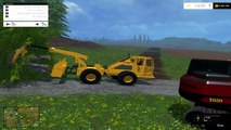 Farming Simulator new mod LOKOMO 928 DEBARDEUR FORESTIER