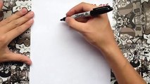 Como dibujar a majin boo gordo | how to draw majin buu