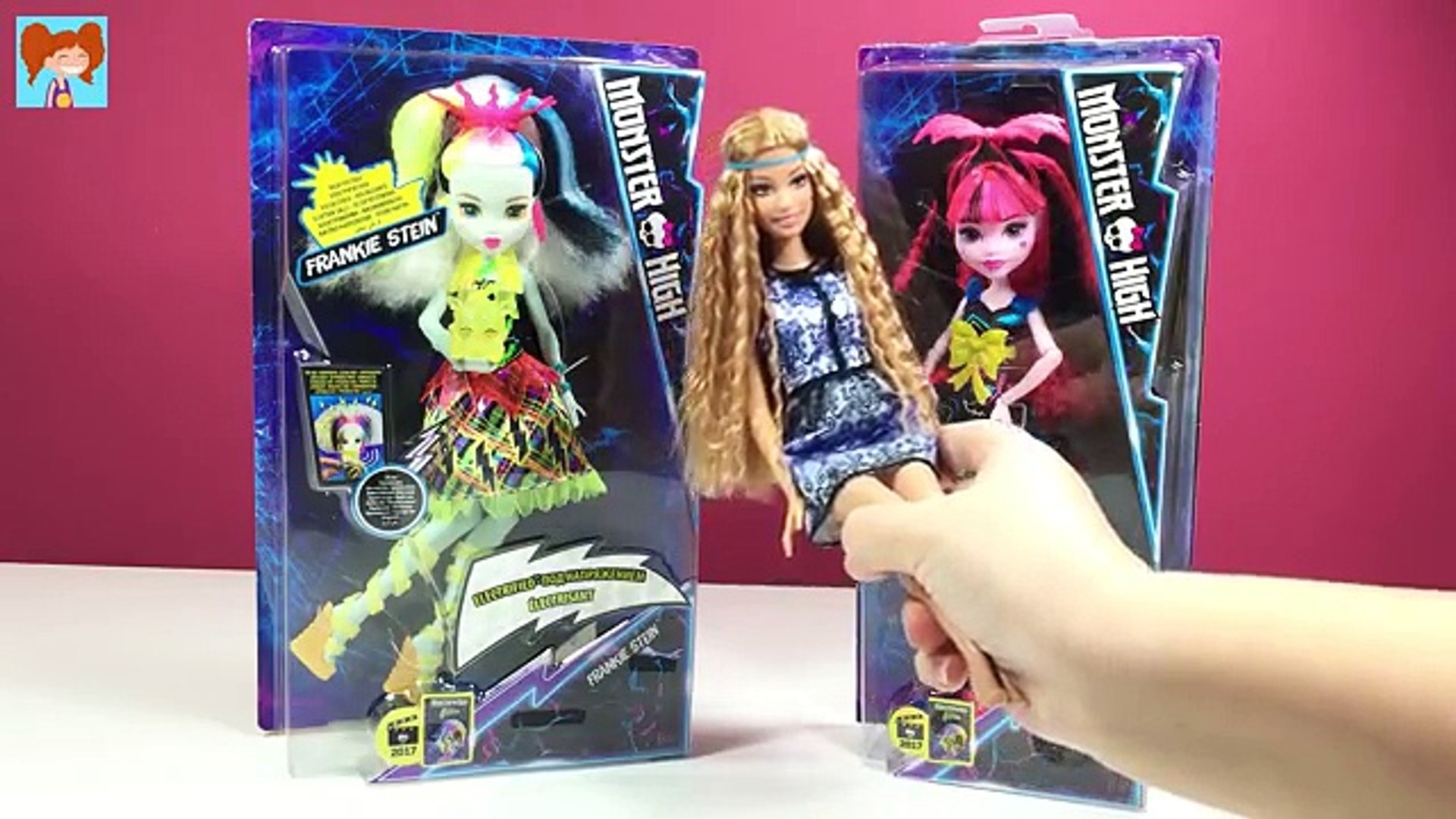 Monster High Electrified Frankie Stein Işıklı ve Sesli Oyuncak Bebek Paket  Açma Oyuncak - Dailymotion Video