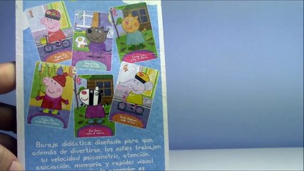 Juguetes de Peppa Pig - Juego de Cartas de Peppa Pig