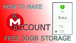 How to Make a MEGA Account FREE 50GB STORAGE Hindi/Urdu | Akmal Pardasi