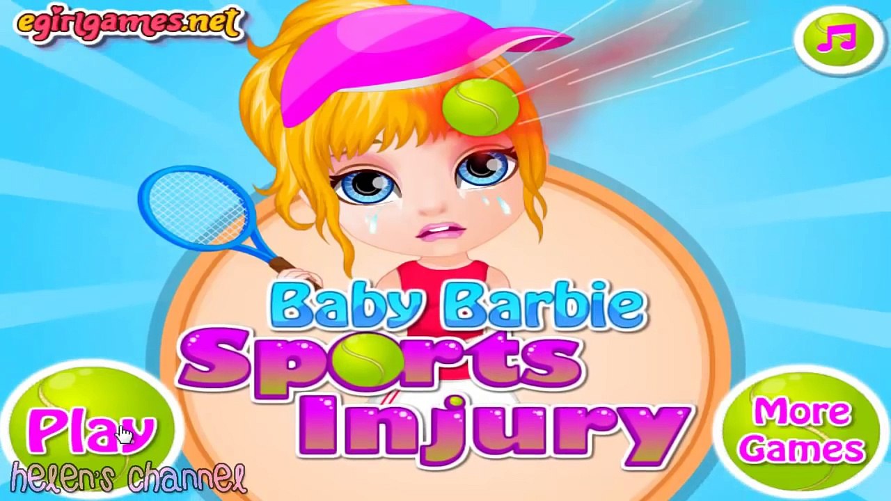 BARBIE - Baby Barbie Sports Injury | English Episode Full Game | BARBIE (Game for Children)