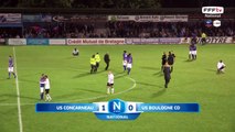 Victoire de Concarneau 1-0 sur sa pelouse face à Boulogne.