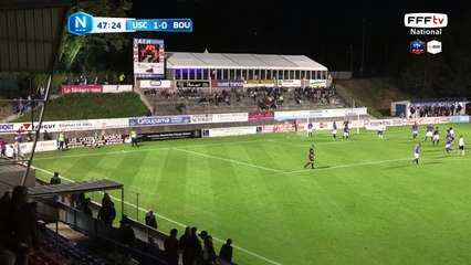 La frappe de Medhy passe juste à coté.