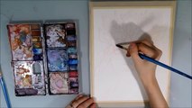 Painting a Mermaid Portrait | MerMay Watercolor Speedpainting