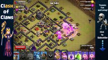 Clash of Clans - Super Queen GoLaLoon Strategy for 3 Stars TH9