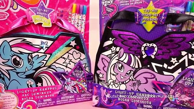 Juguetes divertidos DIY para niñas - Pinta uñas y carteras de My Little Pony y Equestria Girls