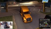 TRUCKING THROUGH LOS ANGELES • American Truck Simulator Gameplay