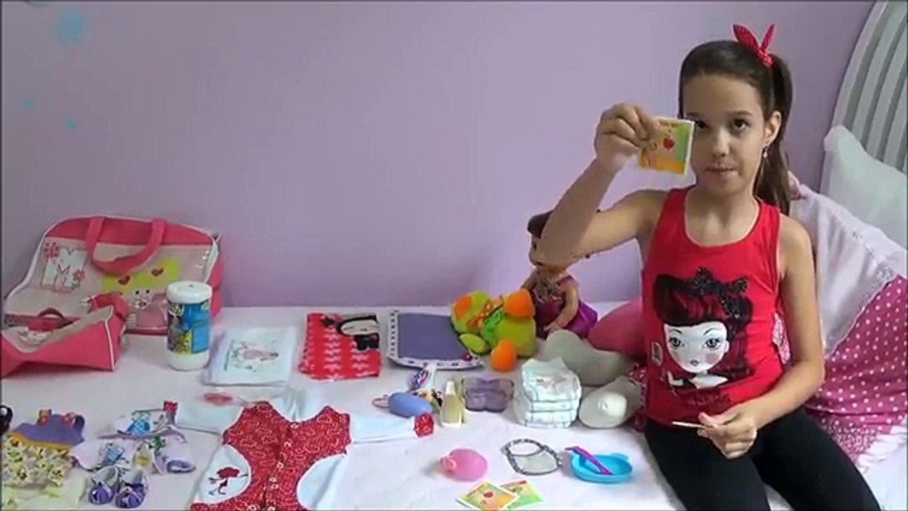 COMO ARRUMAR A MALA DE VIAGEM DA BABY ALIVE